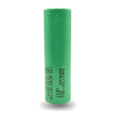 Chất lượng  Samsung 50S 21700 Batteries 5000mAh 25A Battery 3.6V Lithium Ion Battery Cell INR21700-50S nhà máy