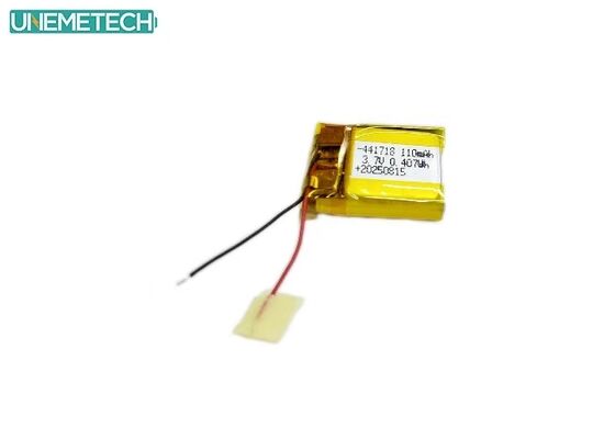 Chất lượng  3.8V 110mAh 441718 High Voltage Polymer Lithium Ion Battery for Medical Bracelet nhà máy