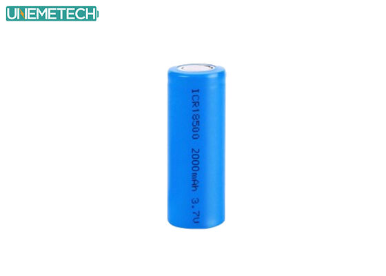 Chất lượng  18500 3.7V 2000mAh High Capacity Cylindrical Lithium Ion Battery for Power Tools nhà máy