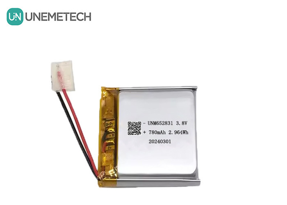 4.35V pin Li-ion điện áp cao 682531 780mAh 3.8V pin thiết bị đeo CE phê duyệt