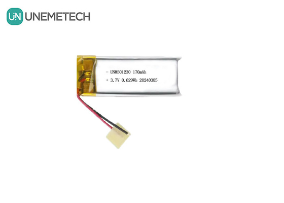 Pin Lithium Polymer sạc lại 501230 3.7V 170mAh Pin Li-polymer cho tai nghe không dây