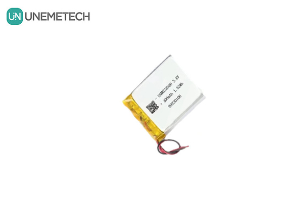 Bộ pin Lithium Ion cao áp 3.8V 400mAh 622526 Cho đồng hồ thông minh