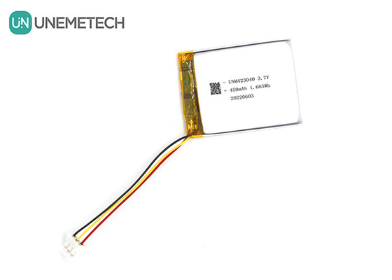 3.7V 450mAh pin Lithium Ion Polymer sạc lại 423040 cho 3C Digital Products