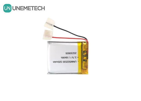 502530 3.7V 320mAh Pin Lithium Polymer sạc lại cho các sản phẩm đeo