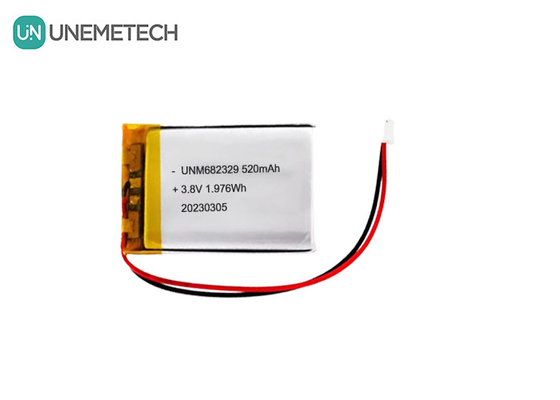 CE 4.35V pin lithium điện áp cao 682329 520mAh 3.8V pin Li-ion sạc lại