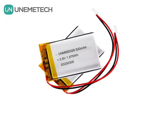 CE 4.35V pin lithium điện áp cao 682329 520mAh 3.8V pin Li-ion sạc lại