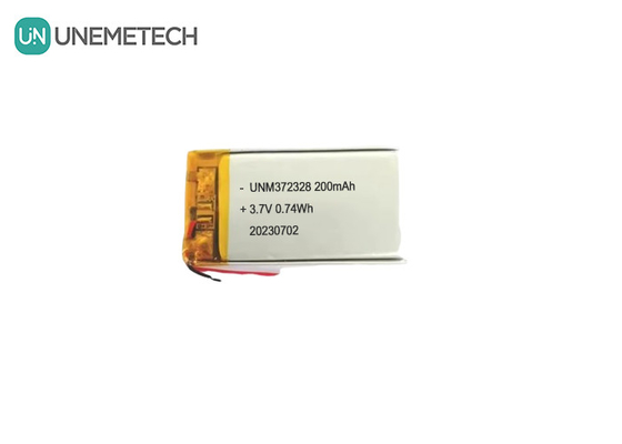 3.7V Lipo pin sạc 372328 3.7V 200mAh Li-ion pin polymer cho các sản phẩm điện tử