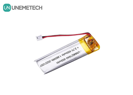UNEMETECH 3.7V 450mAh pin sạc Lipo tùy chỉnh 621644 cho bút điện tử
