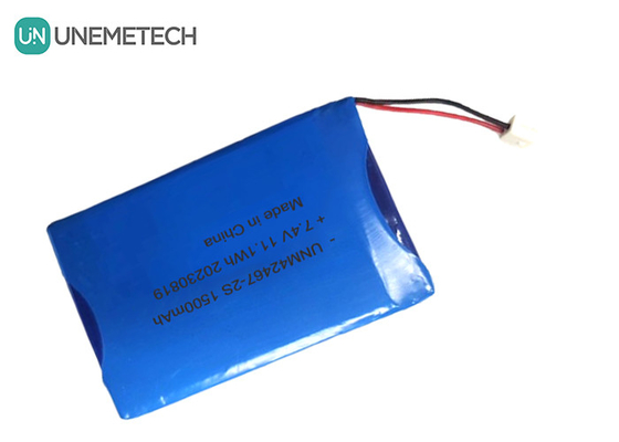 2 tế bào pin Li-polymer 7.4V 1500mAh 2S pin Li-polymer gói 424567 cho thiết bị làm đẹp