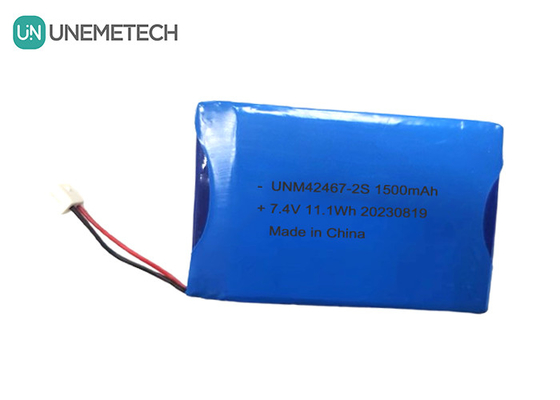 2 tế bào pin Li-polymer 7.4V 1500mAh 2S pin Li-polymer gói 424567 cho thiết bị làm đẹp