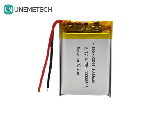 3.7V pin Li-ion sạc 1000mAh 802844 pin Li-polymer cho thiết bị gia dụng nhỏ