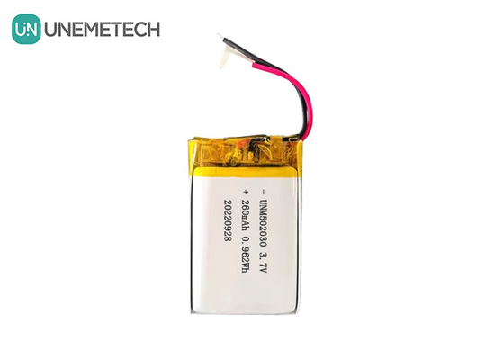 Pin Lipo sạc lại 502030 / 3.7V 260mAh Pin Lithium Polymer nhỏ tùy chỉnh
