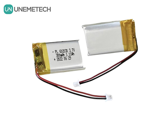 3.7V 300mAh tùy chỉnh bạc sạc Lithium ion Polymer Battery Pack 602030 cho GPS Tracker