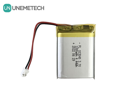 1200mAh Sạc Lithium-ion Polymer 3.7V Pin 103040 cho Điện tử tiêu dùng
