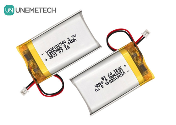 Bộ pin Lithium Polymer tùy chỉnh 102540 3.7V 1200mAh Li-Po pin cho thiết bị làm đẹp