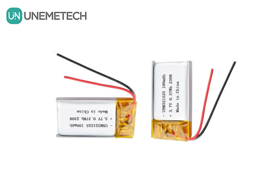 3.7V 80mAh 321525 Sạc pin Lithium Ion Polymer sạc 1C Cho sản phẩm điện tử