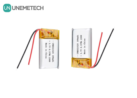 3.7V 80mAh 321525 Sạc pin Lithium Ion Polymer sạc 1C Cho sản phẩm điện tử