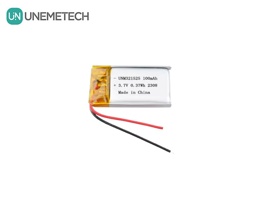 3.7V 80mAh 321525 Sạc pin Lithium Ion Polymer sạc 1C Cho sản phẩm điện tử