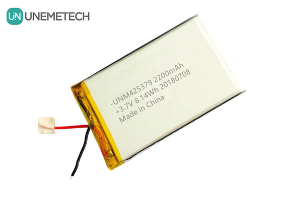 Pin Power Bank pin Lithium Polymer tùy chỉnh 425379 3.7V 2200mAh Với băng dán 3M