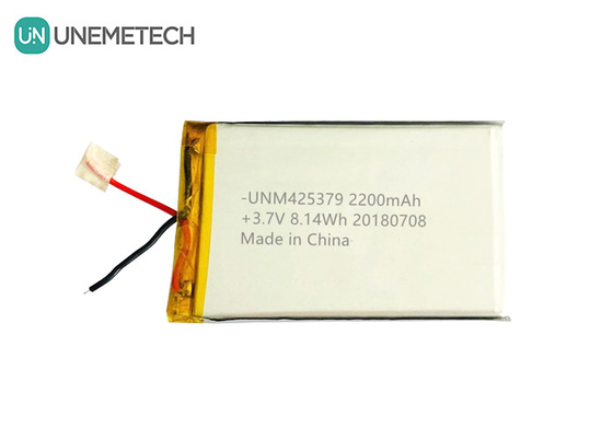 Pin Power Bank pin Lithium Polymer tùy chỉnh 425379 3.7V 2200mAh Với băng dán 3M