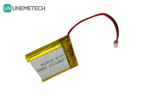 4.35V 360mAh Polymer điện áp cao pin lithium ion 552525 3.8V Cho thiết bị di động
