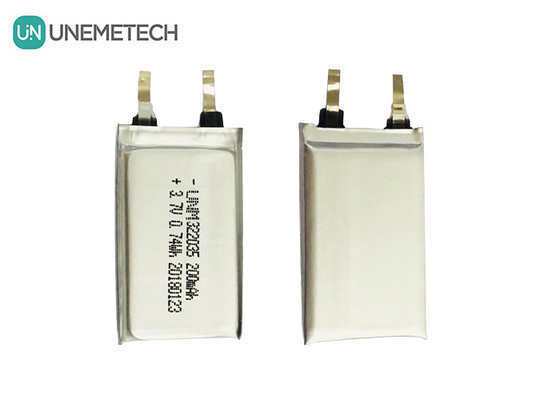 Ứng dụng có thể sạc lại pin Li Polymer 322035 3.7V 200mAh cho tai nghe không dây