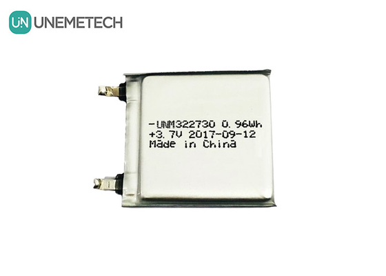 Bộ pin lithium polymer có thể sạc lại tùy chỉnh / 3.7V 260mAh 322730 pin Li-Po