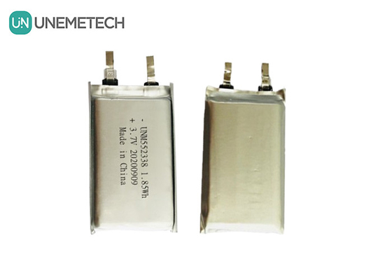 3.7V 500mAh pin lithium polymer nạp lại tùy chỉnh 552338 cho các sản phẩm kỹ thuật số 3C