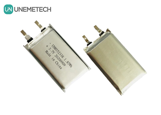 3.7V 500mAh pin lithium polymer nạp lại tùy chỉnh 552338 cho các sản phẩm kỹ thuật số 3C