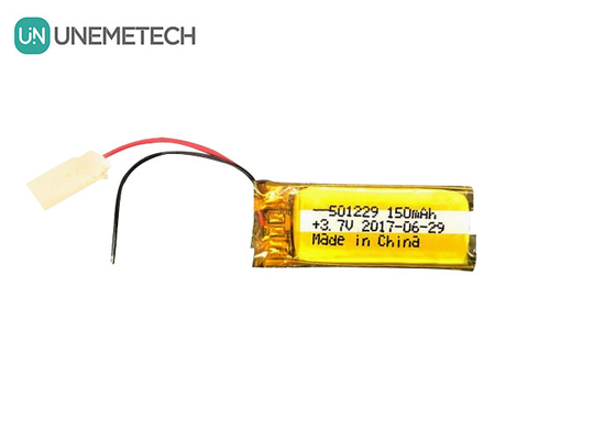 Pin lithium polymer Li-ion 3.7V 150mAh 501229 cho các bộ phận thiết bị điện tử
