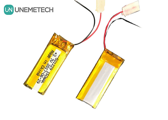 Pin lithium polymer Li-ion 3.7V 150mAh 501229 cho các bộ phận thiết bị điện tử