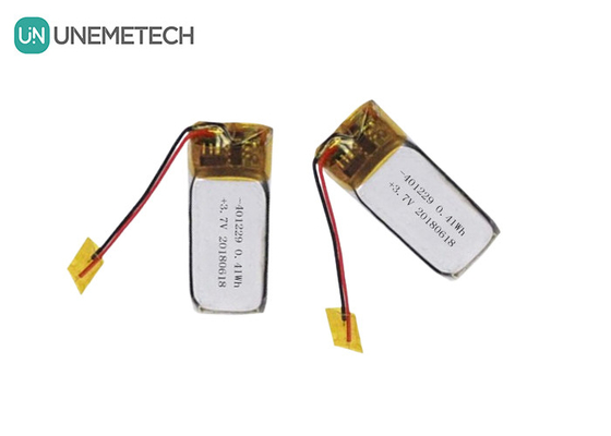 Bộ pin Li-ion Polymer tùy chỉnh 3.7 V 110mAh 401229 Pin nhỏ Lipo cho vỏ sạc tai nghe