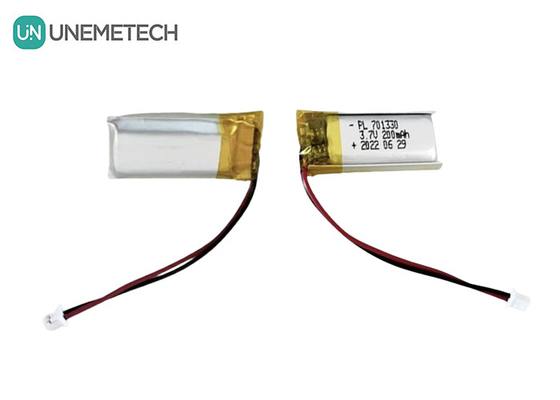 3.7V 200mAh pin Lithium Polymer đơn tế bào 701330 pin túi cho tai nghe
