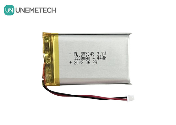 3.7V 1200mAh Polymer Lithium Ion Battery 803048 Li Ion Polymer Battery cho dụng cụ mỹ phẩm