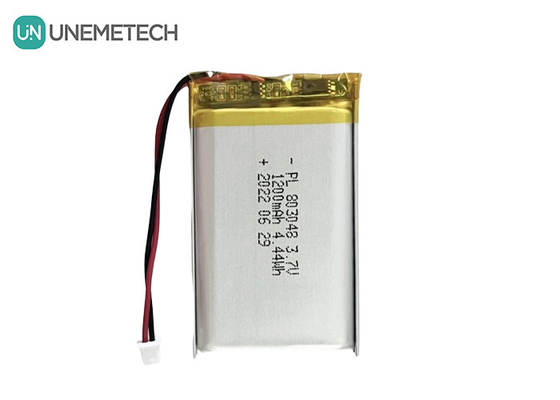 3.7V 1200mAh Polymer Lithium Ion Battery 803048 Li Ion Polymer Battery cho dụng cụ mỹ phẩm