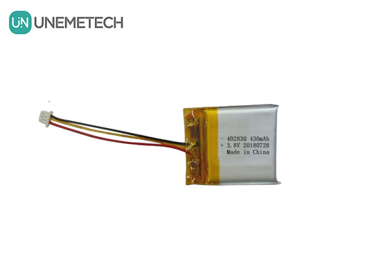 Pin Li-Polymer điện áp cao 402830 3.8V 430mAh pin HV LiPo cho thiết bị y tế