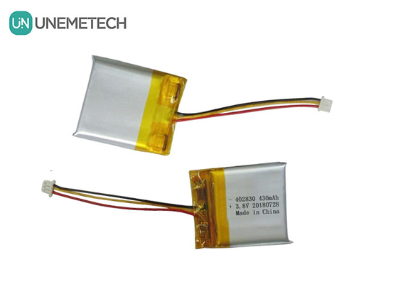 Pin Li-Polymer điện áp cao 402830 3.8V 430mAh pin HV LiPo cho thiết bị y tế