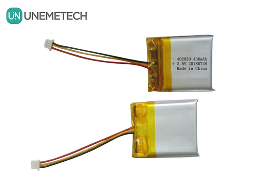 Pin Li-Polymer điện áp cao 402830 3.8V 430mAh pin HV LiPo cho thiết bị y tế