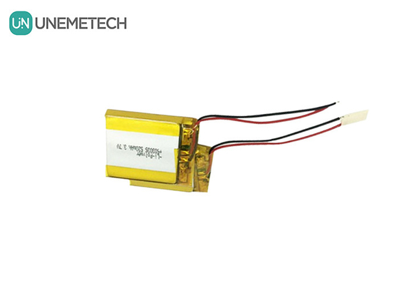 3.7V pin LiPo tùy chỉnh 520mAh pin Lithium Ion Polymer 503035 cho thiết bị đeo