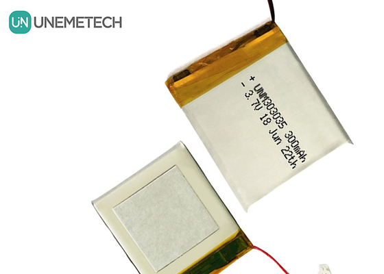 300mAh Lithium Polymer Battery 303035 Nominal Voltage 3.7 V Lipo Battery MSDS được phê duyệt