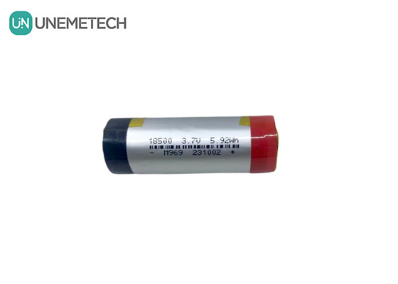 3A pin LiPo hình trụ 3.7V 1600mAh 18500 pin Lithium Polymer cho điện tử tiêu dùng