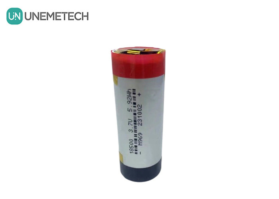 3A pin LiPo hình trụ 3.7V 1600mAh 18500 pin Lithium Polymer cho điện tử tiêu dùng