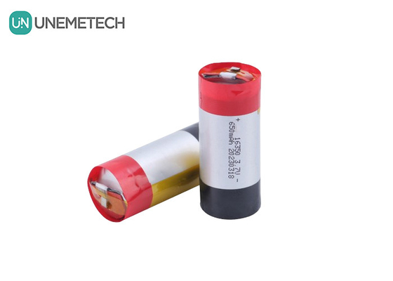 5A Tốc độ xả cao pin LiPo hình trụ 3.7V 650mAh 16350 Đối với các thiết bị gia dụng