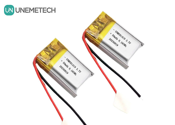 Ultra Small 3.7v 50mah Lipo pin 15C Tốc độ xả cao pin lithium ion 581419