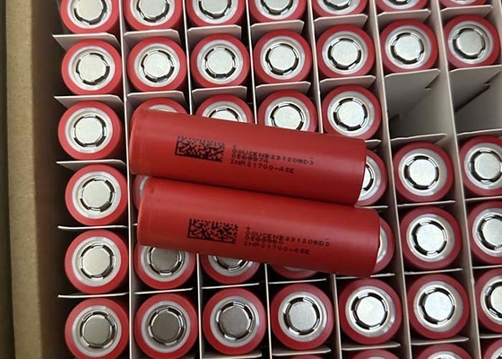3C 4500mAh 21700 pin lithium ion hình trụ INR21700-45E Cho xe hơi điện