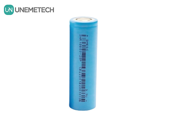 2500mAh 3.7V Max 6A Sạc liên tục Pin ion lithium hình trụ 18650 INR18650-25P