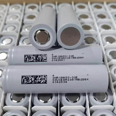 INR18650-32E 3200mAh 18650 Pin 10A 1000 chu kỳ 3.7V Lithium ion hình trụ 18650 pin