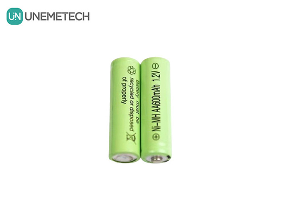 Tuổi thọ chu kỳ dài NiMH AA 1.2V 600mAh Pin sạc AA600 Cho đồ chơi