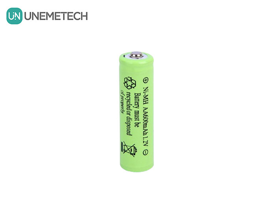 Tuổi thọ chu kỳ dài NiMH AA 1.2V 600mAh Pin sạc AA600 Cho đồ chơi