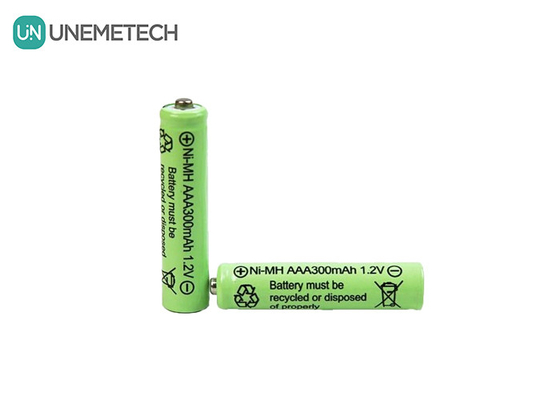 Ni-MH AAA pin 1.2V 300mAh pin sạc cho đèn mặt trời và điều khiển từ xa